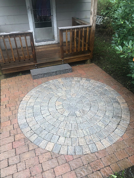 Paver Patio After